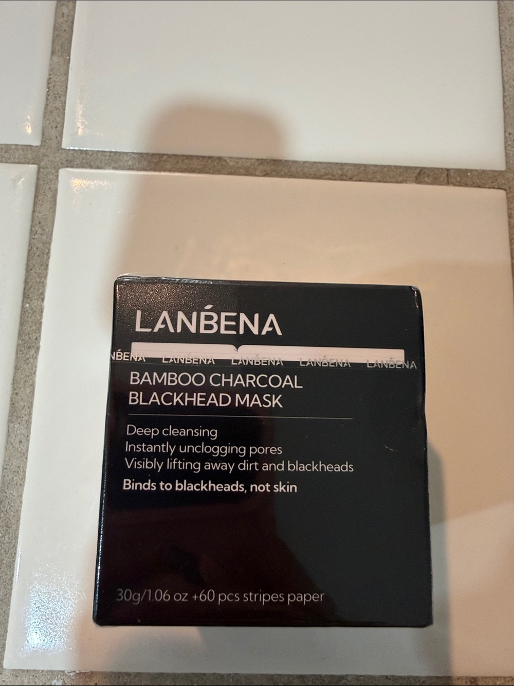 Bamboo Charcoal Blackhead Mask — Black